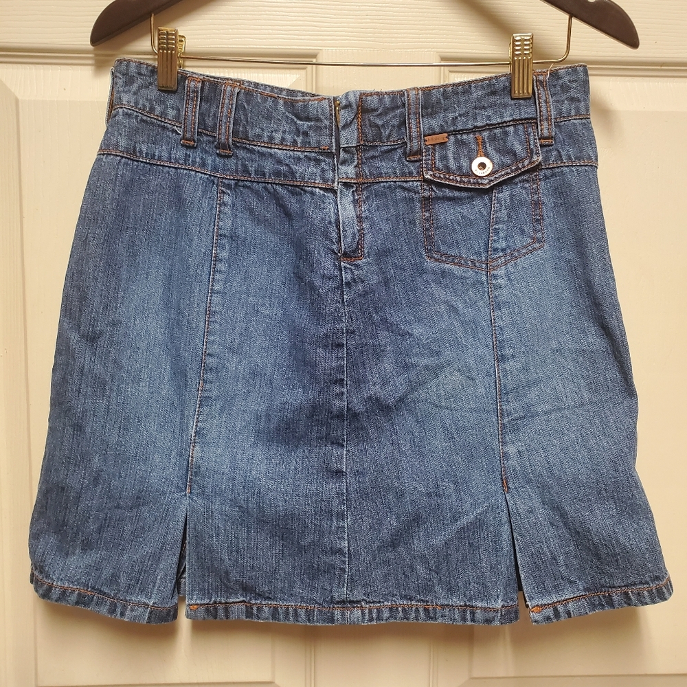 Womens Billabong Denim Mini Skirt Size 5